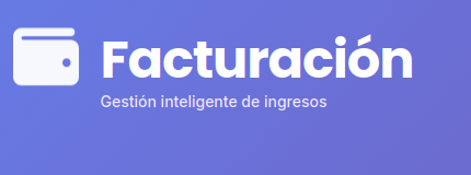 Vista previa del proyecto App de Facturación